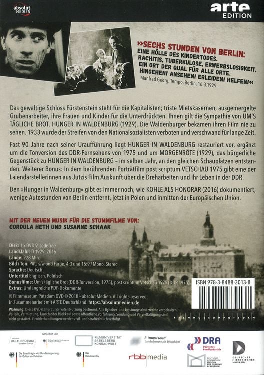 Produktbild: Hunger in Waldenburg / Ums T&auml;gliche Brot (1929)