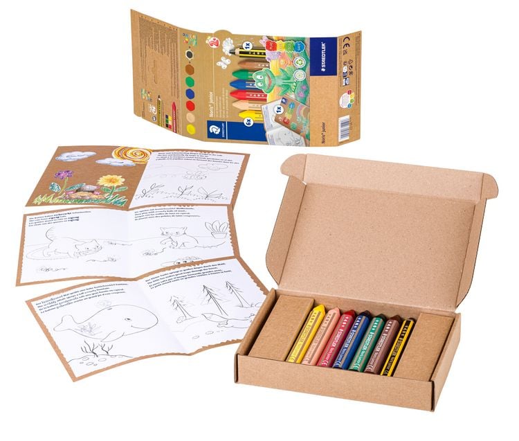 Produktbild: STAEDTLER Noris junior Schreib- und Zeichbedarf Noris junior 61 C1, Gemischtes Set Malaktivit&auml;ten f&uuml;r Kleinkinder