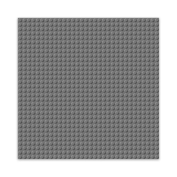 Produktbild: BRIXIES 225011 - Platte 32 x 32 Basic dunkel grau , Bauplatte, 1 St&uuml;ck