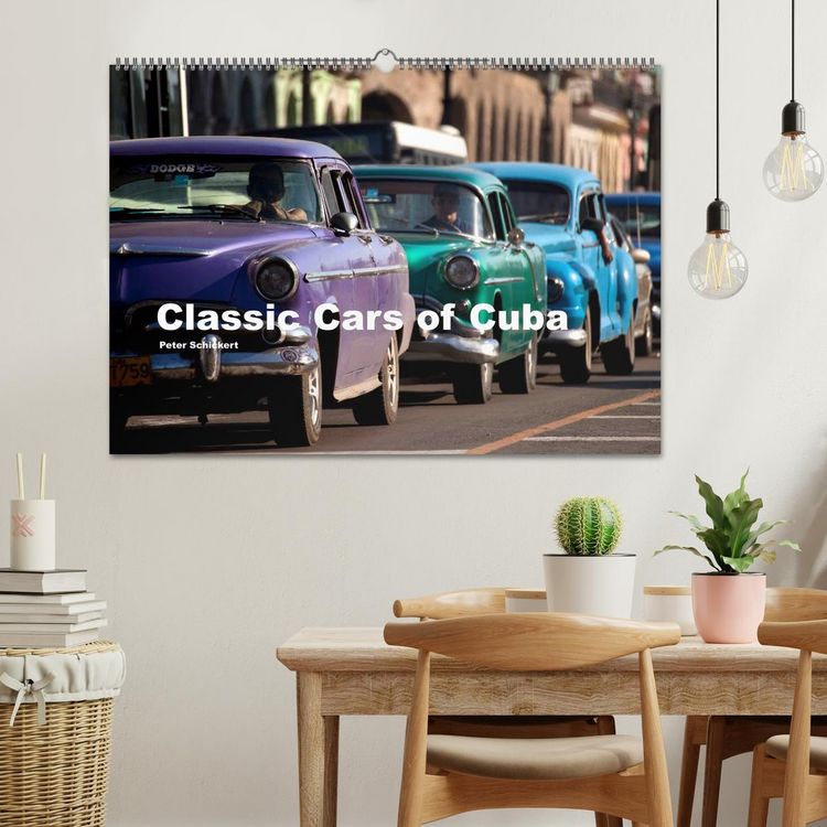 Produktbild: Classic Cars of Cuba (Wandkalender 2026 DIN A2 quer), CALVENDO Monatskalender