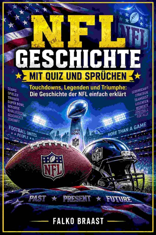 Produktbild: NFL Geschichte mit Quiz und Spr&uuml;chen