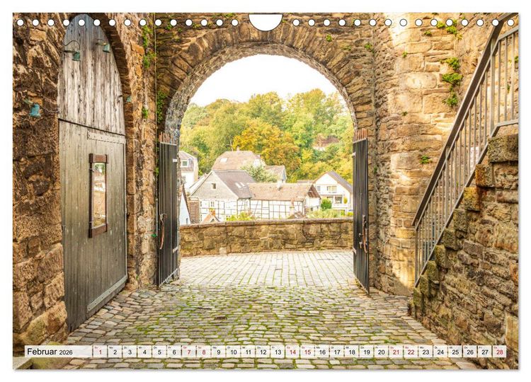 Produktbild: Vom Hier ins Dort - Torb&ouml;gen und Durchg&auml;nge (Wandkalender 2026 DIN A4 quer), CALVENDO Monatskalender
