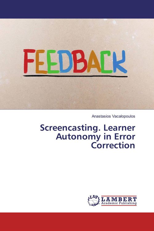Produktbild: Screencasting. Learner Autonomy in Error Correction