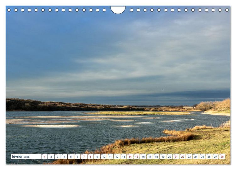 Produktbild: La c&ocirc;te picarde Le long des falaises (Calendrier mural 2026 DIN A4 vertical), CALVENDO calendrier mensuel