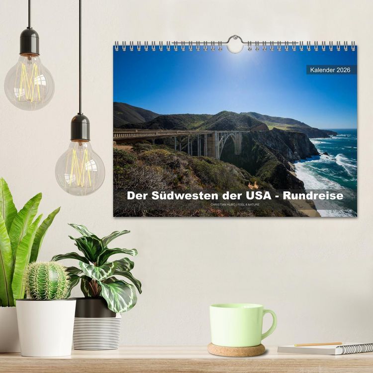 Produktbild: Der S&uuml;dwesten der USA - Rundreise (Wandkalender 2026 DIN A4 quer), CALVENDO Monatskalender