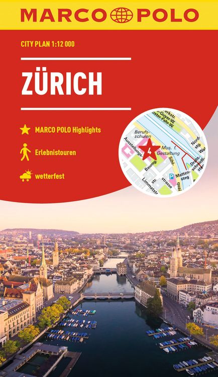 Produktbild: MARCO POLO Cityplan Z&uuml;rich 1:12.000