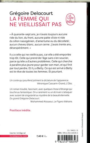 Produktbild: La femme qui ne vieillissait pas