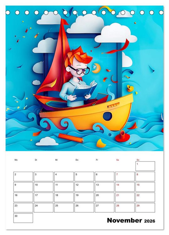 Produktbild: Traumjobs von Morgen - Der Zukunfts-Planer f&uuml;r gro&szlig;e Tr&auml;ume (Tischkalender 2026 DIN A5 hoch), CALVENDO Monatskalender