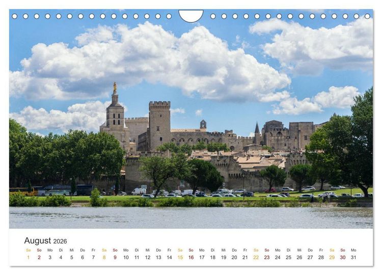 Produktbild: Im S&uuml;den Frankreichs - Ard&egrave;che, La Baume und Sevennen (Wandkalender 2026 DIN A4 quer), CALVENDO Monatskalender