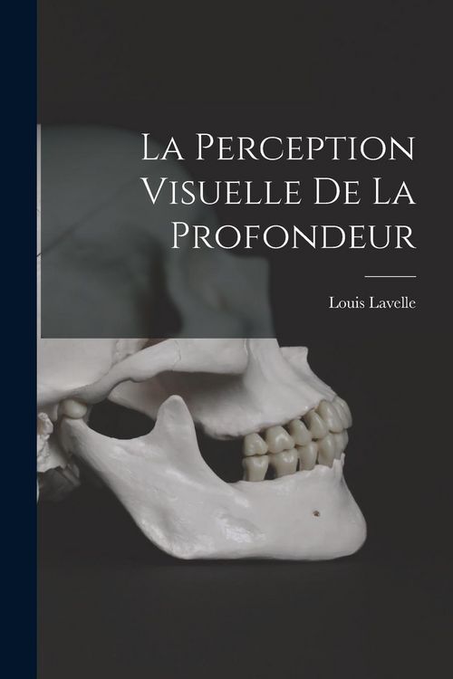 Produktbild: La Perception Visuelle De La Profondeur
