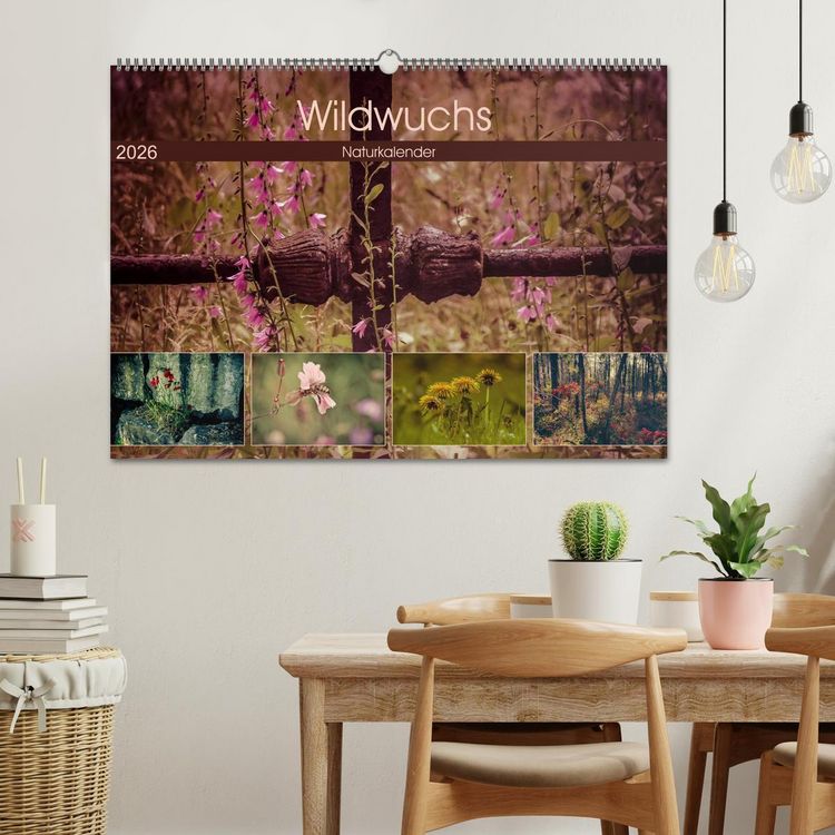 Produktbild: Wildwuchs 2026 (Wandkalender 2026 DIN A2 quer), CALVENDO Monatskalender