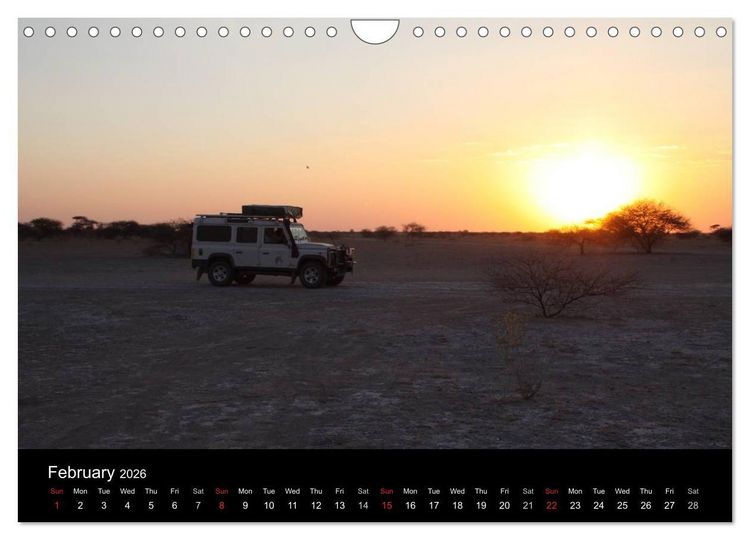 Produktbild: Off-road adventures in Africa (Wall Calendar 2026 DIN A4 landscape), CALVENDO 12 Month Wall Calendar
