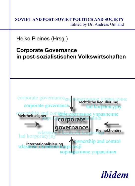 Produktbild: Corporate Governance in postsozialistischen Volkswirtschaften