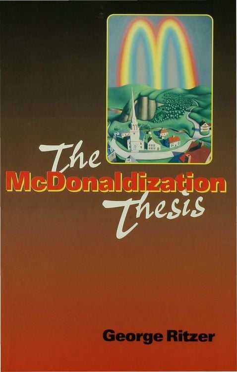 Produktbild: The McDonaldization Thesis