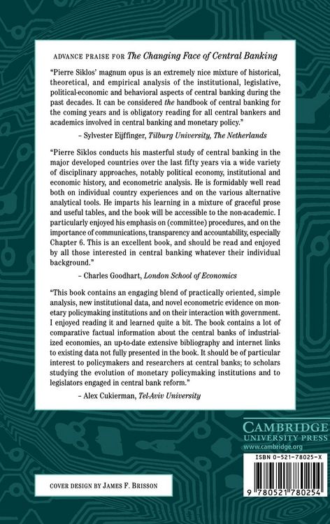 Produktbild: The Changing Face of Central Banking: Evolutionary Trends Since World War II