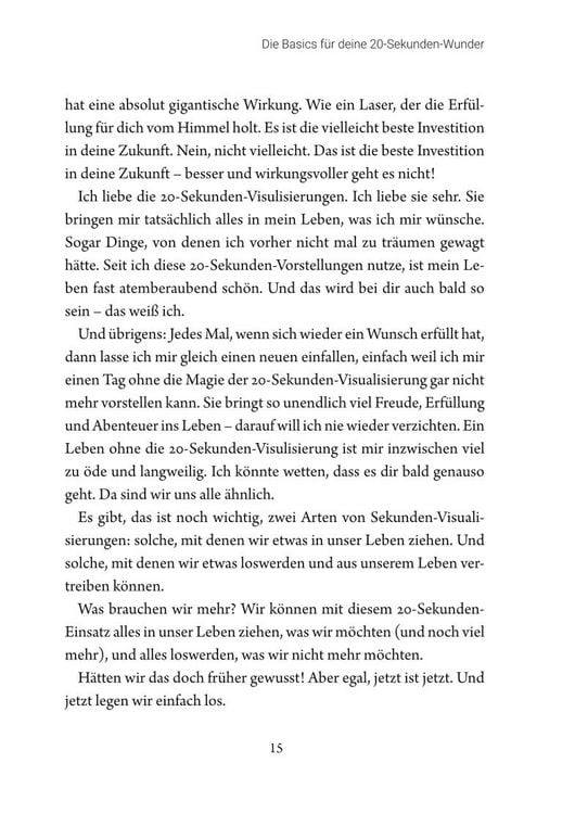 Produktbild: 20 Sekunden f&uuml;r deine Wunscherf&uuml;llung