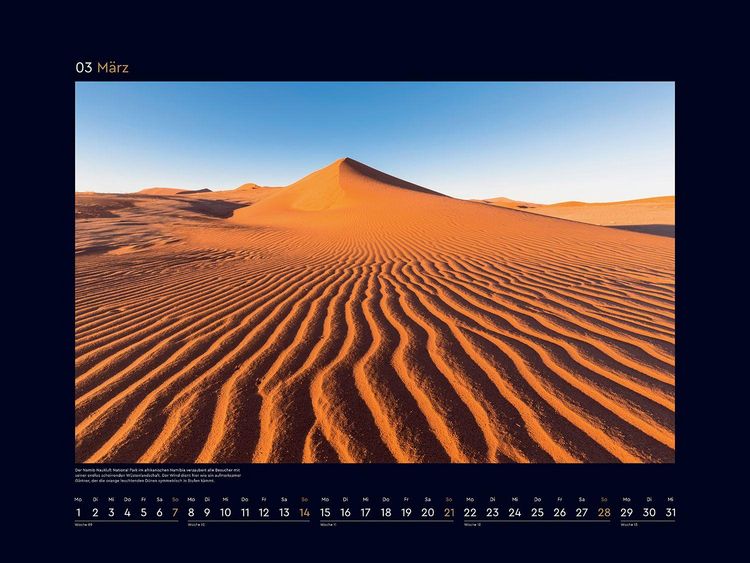 Produktbild: Farben der Erde - KUNTH Wandkalender 2027