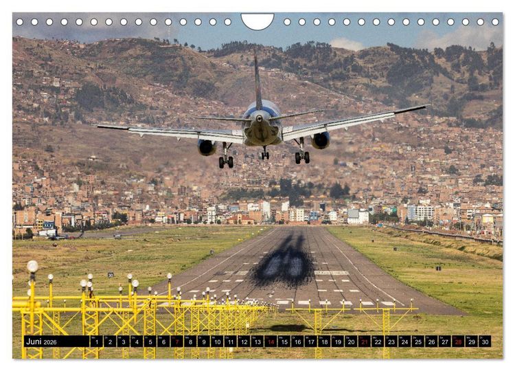 Produktbild: Airliner 2026 (Wandkalender 2026 DIN A4 quer), CALVENDO Monatskalender