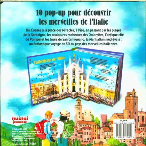Produktbild: Italie. Viaggi in pop up