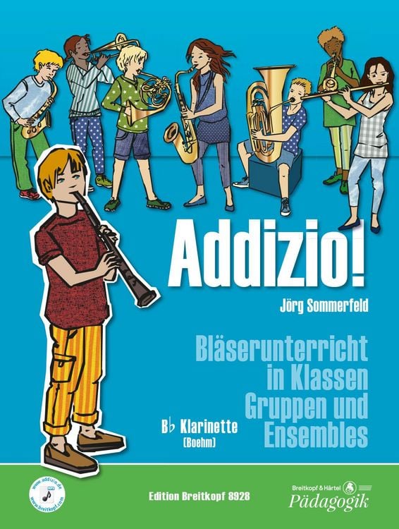 Produktbild: Addizio! Sch&uuml;lerheft B&ouml;hm-Klarinette