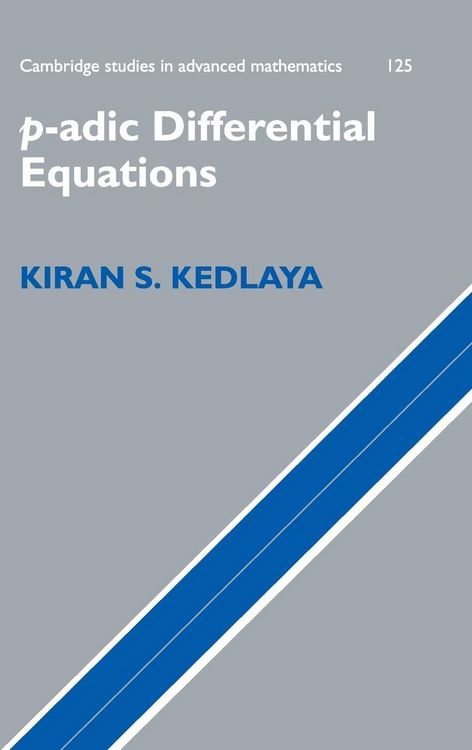 Produktbild: P-Adic Differential Equations