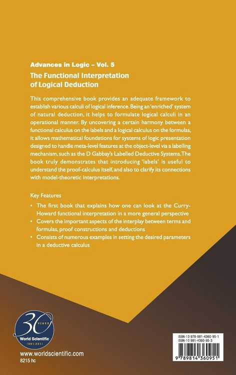 Produktbild: Function Interpretat Of Logical Deduct..