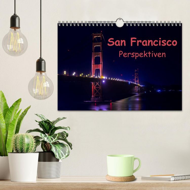 Produktbild: San Francisco Perspektiven (Wandkalender 2026 DIN A4 quer), CALVENDO Monatskalender
