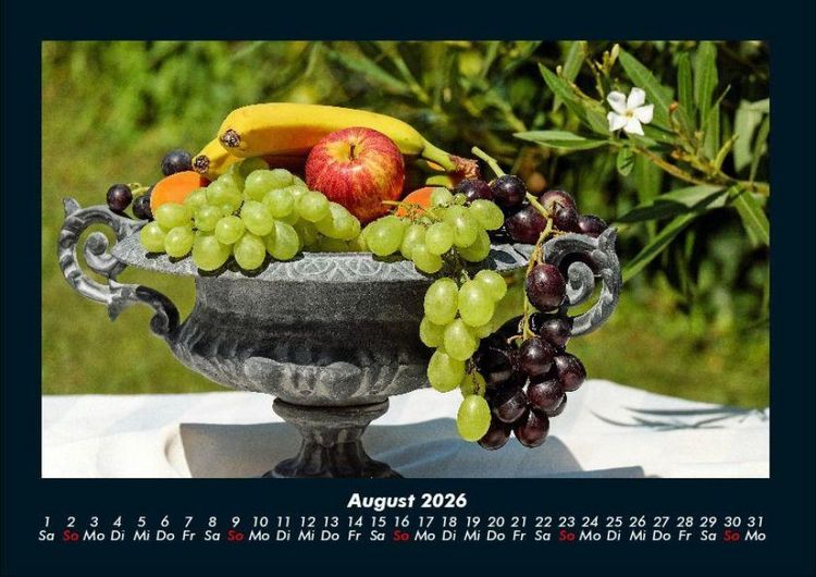 Produktbild: Obstkalender 2026 Fotokalender DIN A4