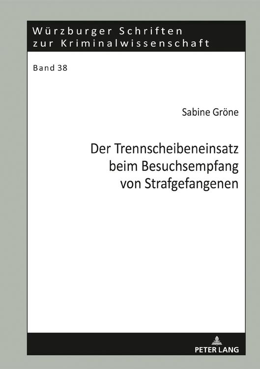 Produktbild: Der Trennscheibeneinsatz beim Besuchsempfang von Strafgefangenen