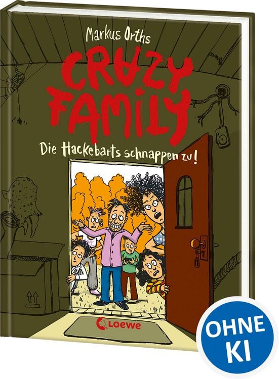Produktbild: Crazy Family (Band 2) - Die Hackebarts schnappen zu!