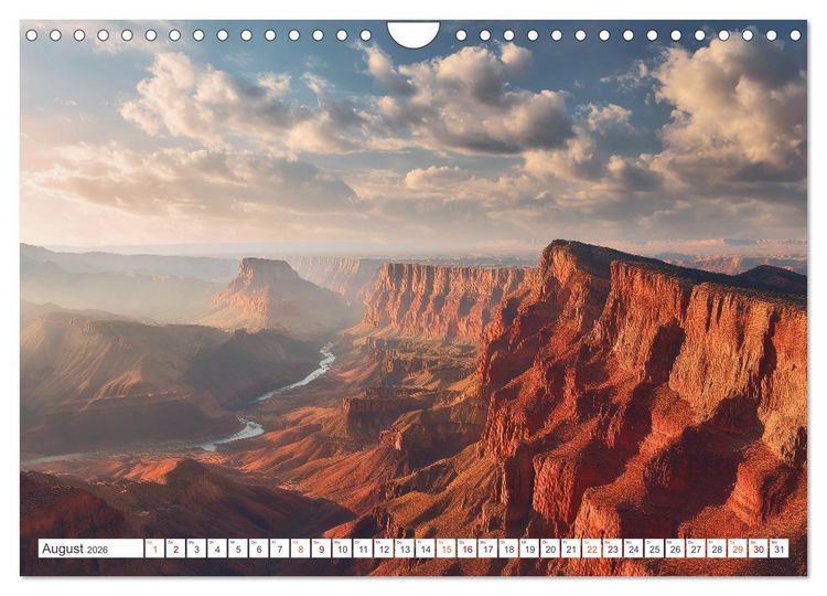 Produktbild: Ungez&auml;hmte Natur (Wandkalender 2026 DIN A4 quer), CALVENDO Monatskalender