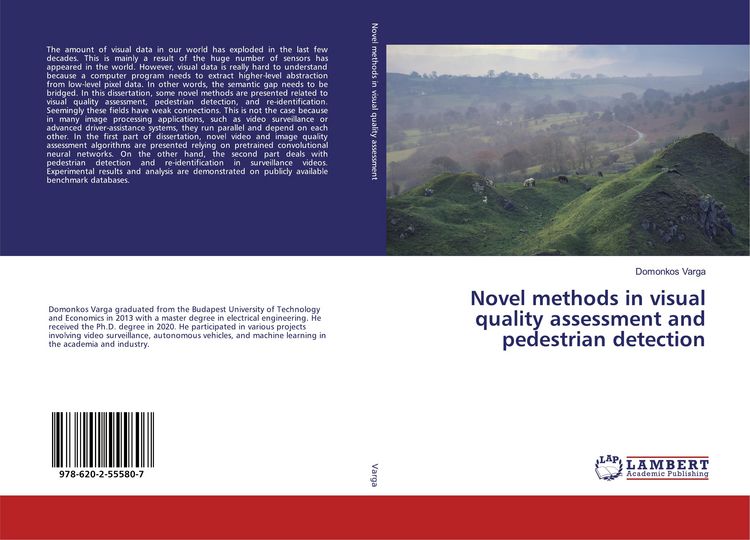 Produktbild: Novel methods in visual quality assessment and pedestrian detection