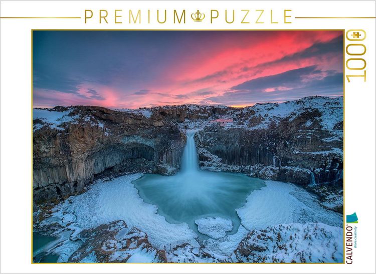 Produktbild: CALVENDO Puzzle Aldeyjarfoss | 1000 Teile Lege-Gr&ouml;&szlig;e 64x48cm Foto-Puzzle f&uuml;r gl&uuml;ckliche Stunden