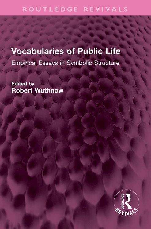 Produktbild: Vocabularies of Public Life