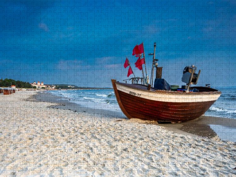 Produktbild: CALVENDO Puzzle Ein Motiv aus dem Kalender Impressionen von der Ostseeinsel R&uuml;gen | 1000 Teile Lege-Gr&ouml;&szlig;e 64x48cm Foto-Puzzle f&uuml;r gl&uuml;ckliche Stunden