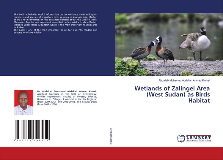 Produktbild: Wetlands of Zalingei Area (West Sudan) as Birds Habitat