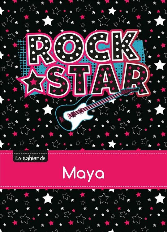 Produktbild: Cahier maya blanc,96p,a5 rockstar