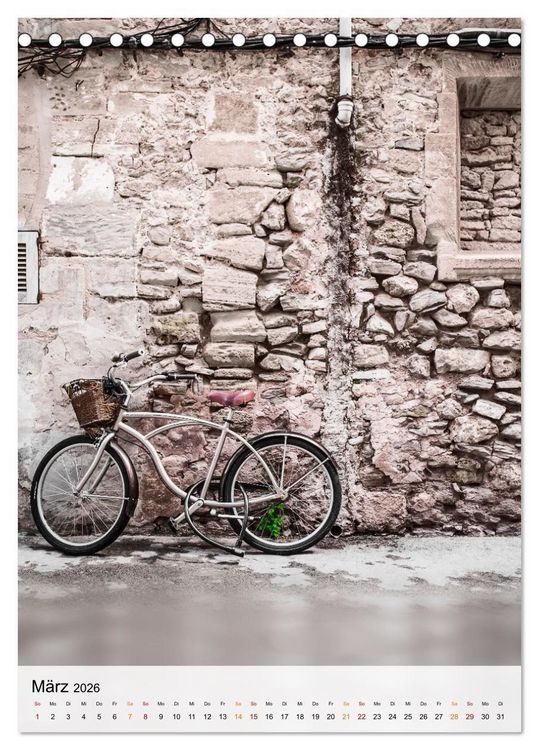 Produktbild: Fahrrad Alltag (Tischkalender 2026 DIN A5 hoch), CALVENDO Monatskalender