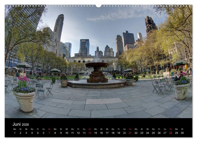 Produktbild: Zu Besuch in New York (Wandkalender 2026 DIN A2 quer), CALVENDO Monatskalender