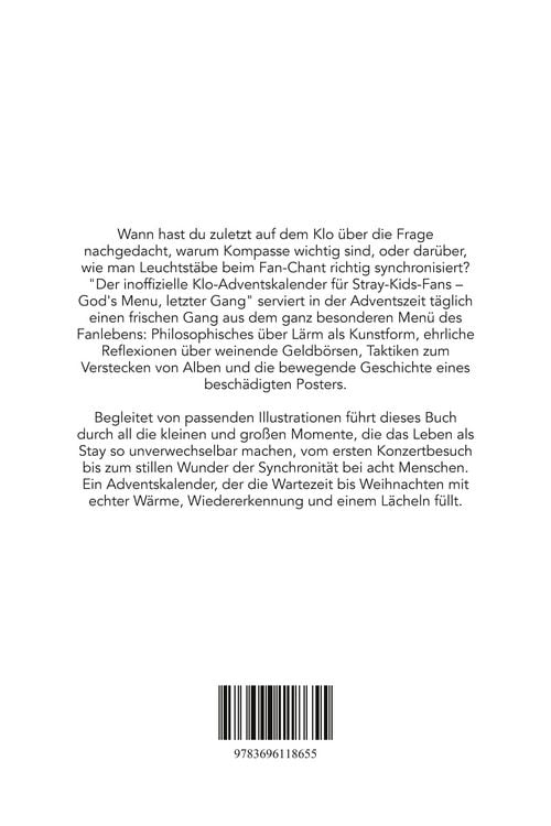 Produktbild: Der inoffizielle Klo-Adventskalender f&uuml;r Stray-Kids-Fans
