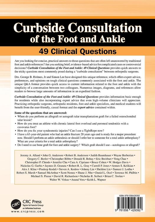 Produktbild: Curbside Consultation of the Foot and Ankle