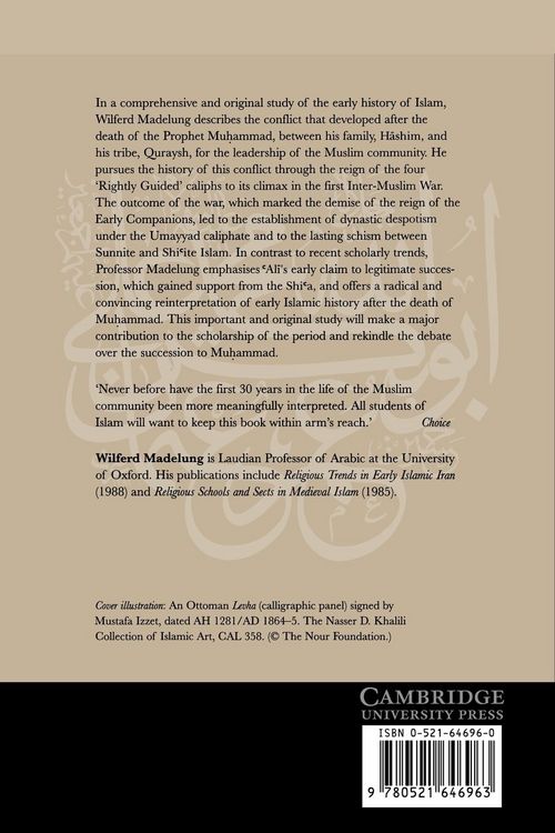 Produktbild: The Succession to Muhammad