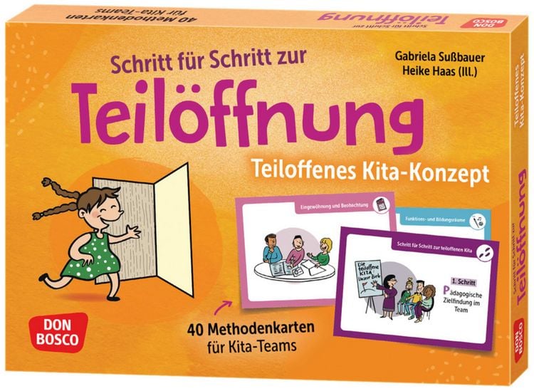 Produktbild: Schritt f&uuml;r Schritt zur Teil&ouml;ffnung: Teiloffenes Kita-Konzept
