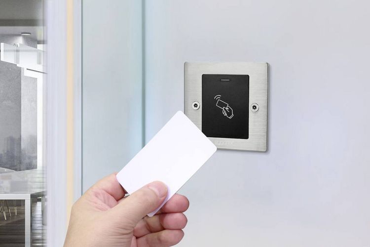 Produktbild: Sygonix SY-6097864 Code-Tastatur mit RFID Unterputz 12 V/DC, 18 V/DC IP66