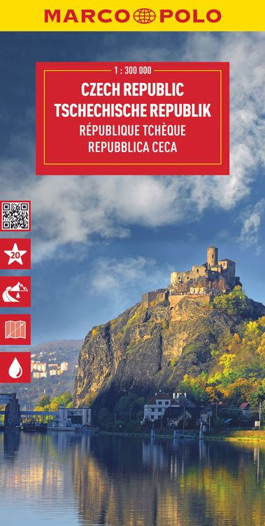 Produktbild: MARCO POLO Reisekarte Tschechische Republik 1:350.000