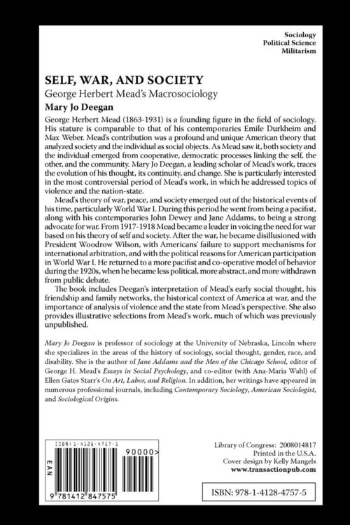 Produktbild: Self, War, and Society