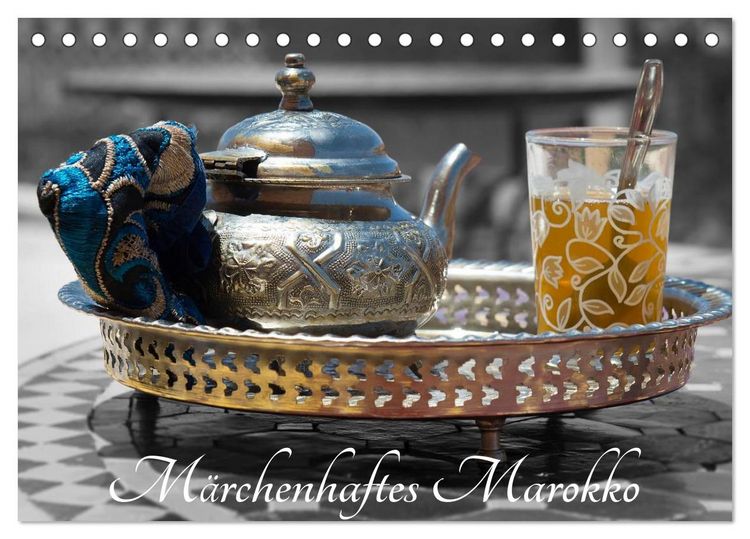 Produktbild: M&auml;rchenhaftes Marokko (Tischkalender 2026 DIN A5 quer), CALVENDO Monatskalender