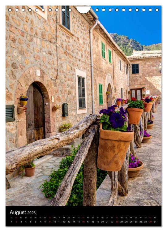 Produktbild: Mallorca - Sehnsucht nach der Insel (Wandkalender 2026 DIN A4 hoch), CALVENDO Monatskalender