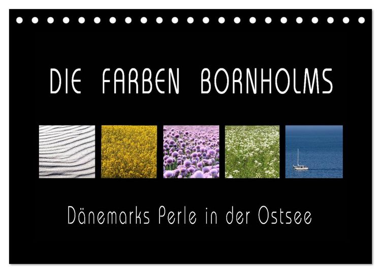 Produktbild: Die Farben Bornholms (Tischkalender 2026 DIN A5 quer), CALVENDO Monatskalender