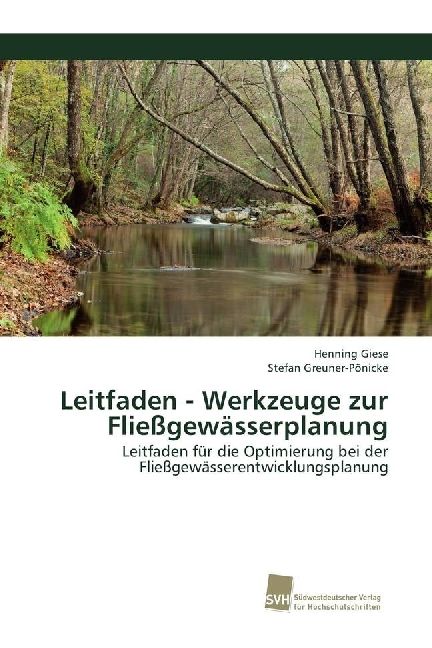 Produktbild: Leitfaden - Werkzeuge zur Flie&szlig;gew&auml;sserplanung